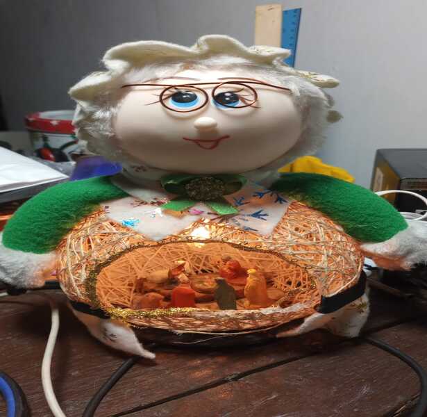 Pesebre Elaborado en Fique